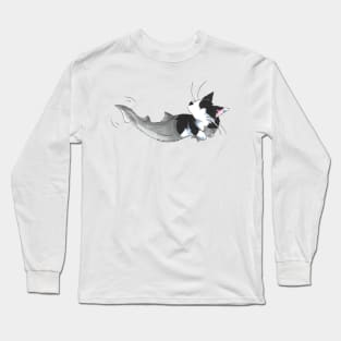 Tuxedo Shark Long Sleeve T-Shirt